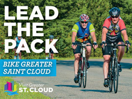 Lead the pack when you bike greater Saint Cloud