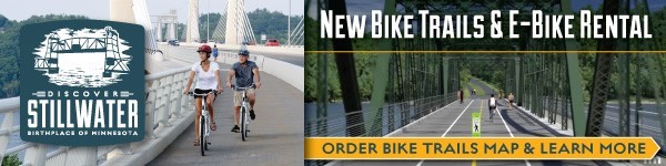 Discover Stillwater bicycling advertisement