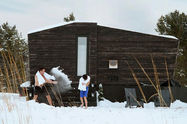 Little Box Sauna exterior