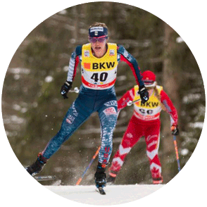 Cross country skiers