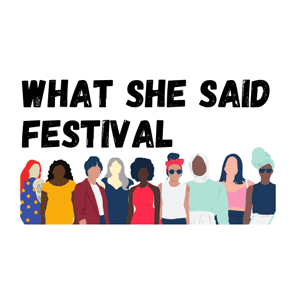What She Said Festival illustration