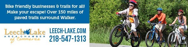Bike friendly businesses and trails for all! Make your escape! Over 150 miles of paved trails surround Walker.