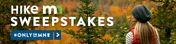 Ad for Hike Minnesota Sweepsstakes