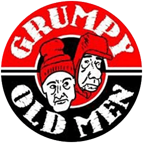 image of the Grumpy Old Men festival logo