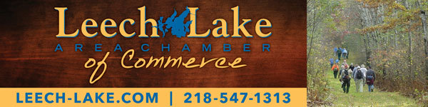 an ad to visit the Leech Lake area this fall
