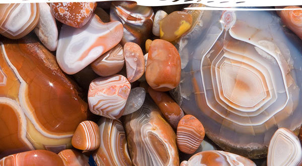 Agates sourced from Lake Superior