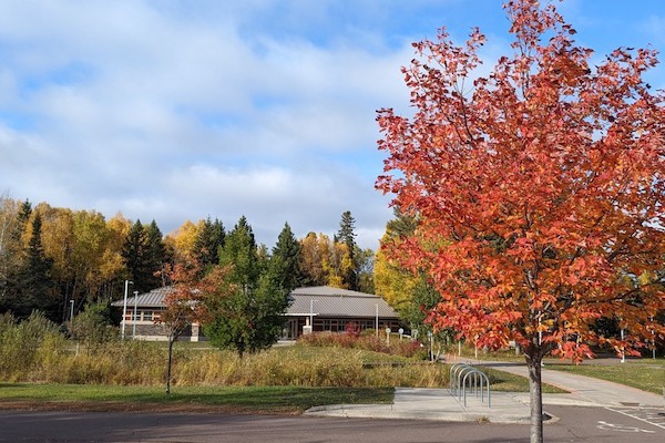 an image of fall color at Grand Portage State Park