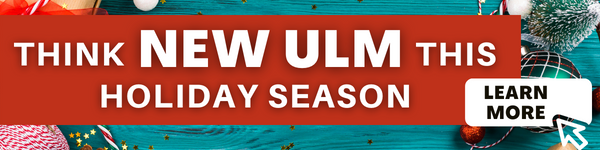 An ad to visit New Ulm for the holidays