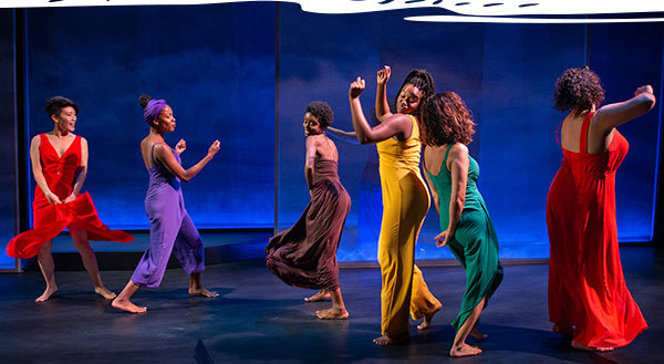 A production of ?For Colored Girls? by Ntozake Shange at Penumbra Theatre, directed by Lou Bellamy and Sarah Bellmay. / Allen Weeks