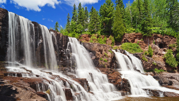 Gooseberry Falls by Justin Pruden