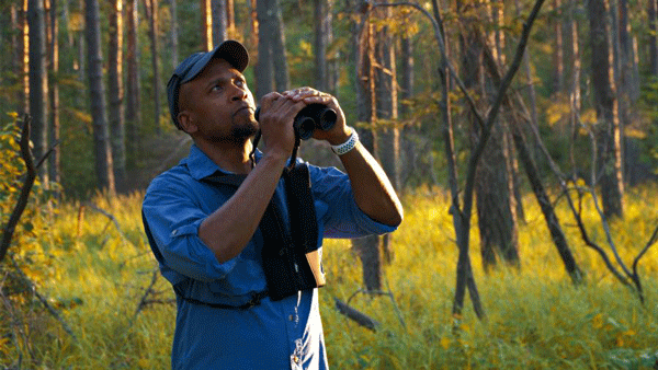 an image of Black conservationist, Dudley Edmondson