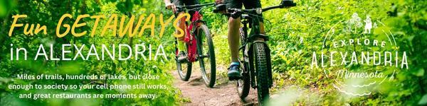 Explore the bike trails in Alexandria this summer