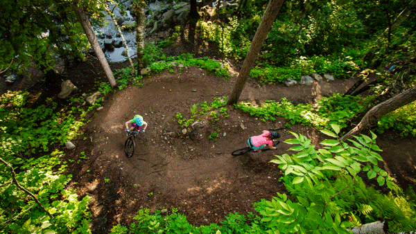 Mountain biking in Duluth