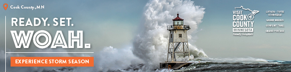 an ad to visit Cook County late this fall to experience storm season