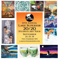 an image of a poster for the 20/20 Studio and Art Tour