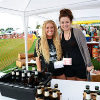 an image of vendors at a beer festival