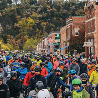 a huge number of bike races at the Filthy 50 Race