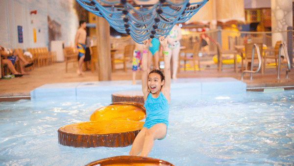 an image of a girl at the Great Wolf Lodge water park  / Great Wolf Lodge