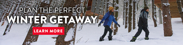 an ad to plan the perfect getaway in Minnesota this winter