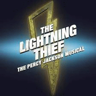 a poster for The Lightning Thief - Percy Jackson musical