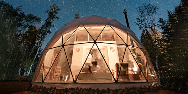 Night Sky Glamping at Klarhet, Lutsen