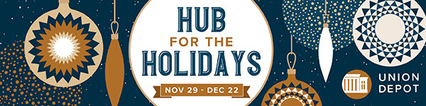 Union Depot Holiday Banner Ad 600x150