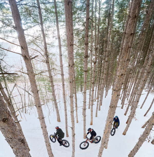 Fat Biking in Cuyuna Country State Recreation Area