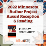 MN Author Project Award Celebration February 7
