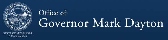 Banner: Office of Governor Mark Dayton