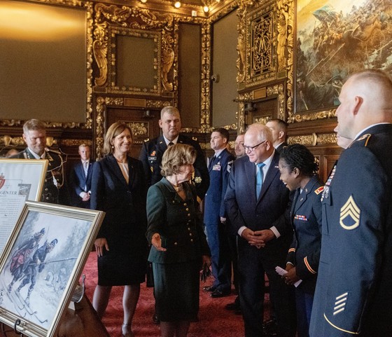 Governor Walz meets with Queen of Norway