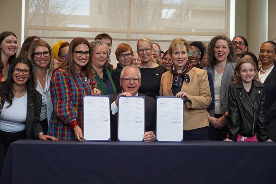 Governor Walz signs three bills 