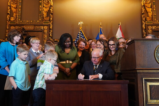 Bill signing photo 