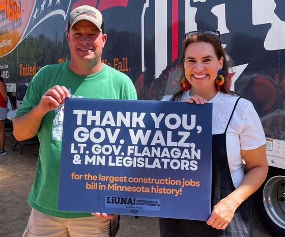 Lt. Governor Flanagan celebrates legislative wins 