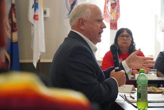 Governor Walz speaks at Tribal Summit