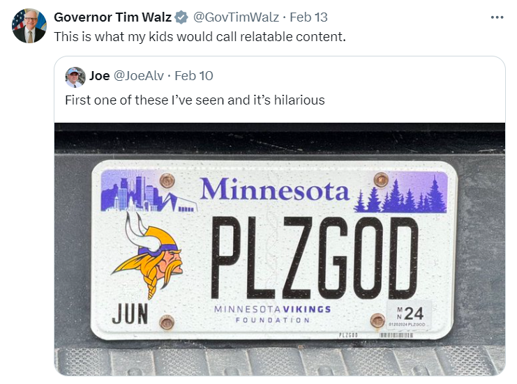 tweet on Minnesota football