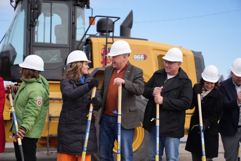 Governor Walz breaks ground on the Moorhead Underpass