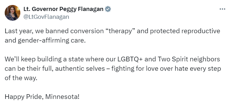 Lt. Governor Flanagan tweet 