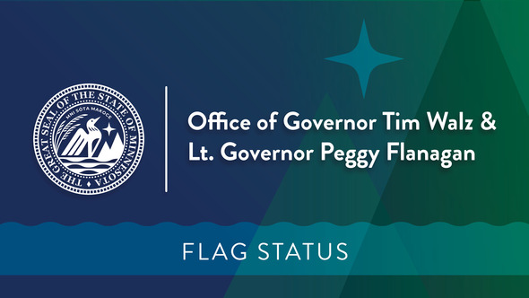 Governor's Office Flag Status Header