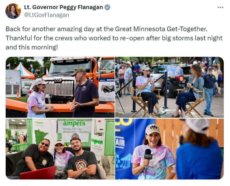 Lt. Governor shares photos from the State Fair