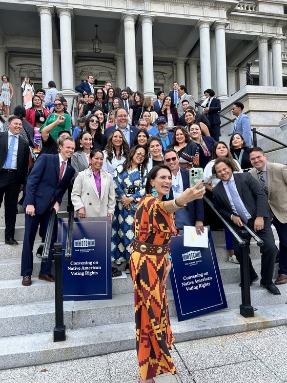 Lt. Governor Flanagan joins the White House Convening on Native Rights