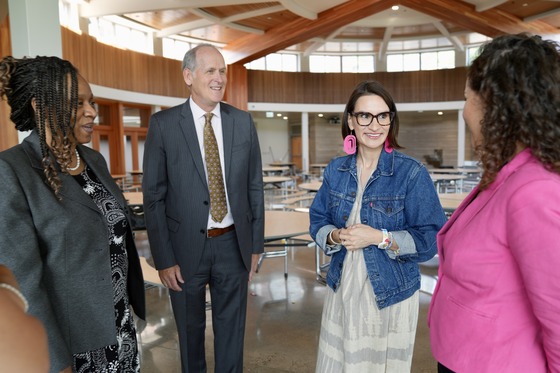 Lieutenant Governor Flanagan speaks to Summer EBT program administrators from the USDA