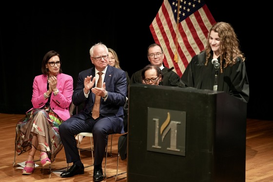 Governor Walz, Lt. Governor Flanagan Recognize Justice Theodora Gaitas