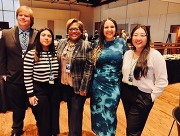 OEOA staff and Interns at the 2025 MLK 2025 Event