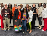 Group of state colleagues at an engagement event.