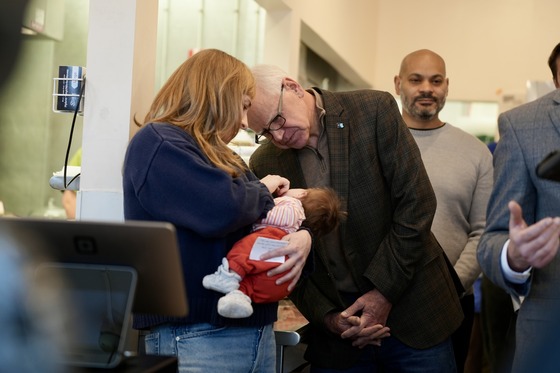 Governor Walz highlights Paid Leave at Marty's Delo