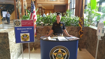 National Sheriffs' Association Welcome Booth