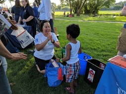 Master Recyclers conducting outreach