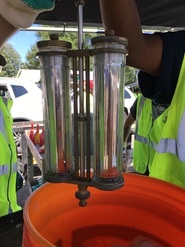 Mercury pendulums brought to hazardous waste collection event