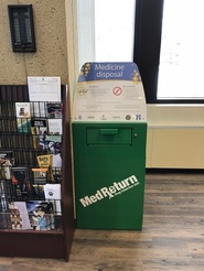 Medicine drop box Brooklyn Center