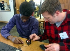 Fix-it Clinic volunteer